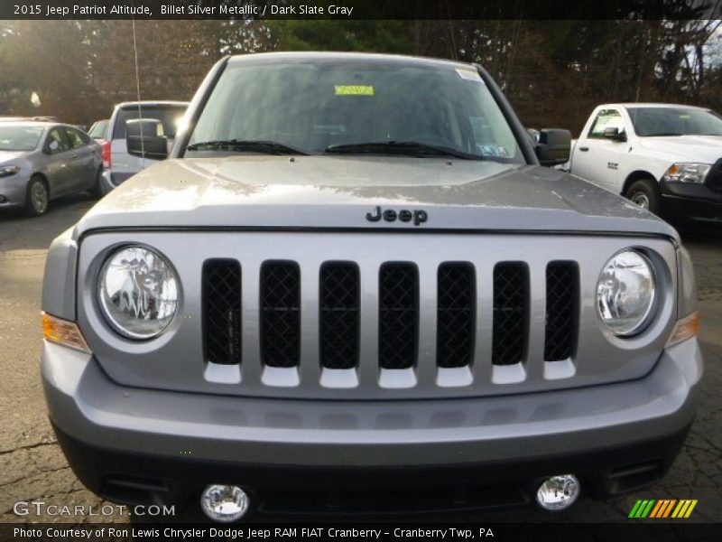 Billet Silver Metallic / Dark Slate Gray 2015 Jeep Patriot Altitude