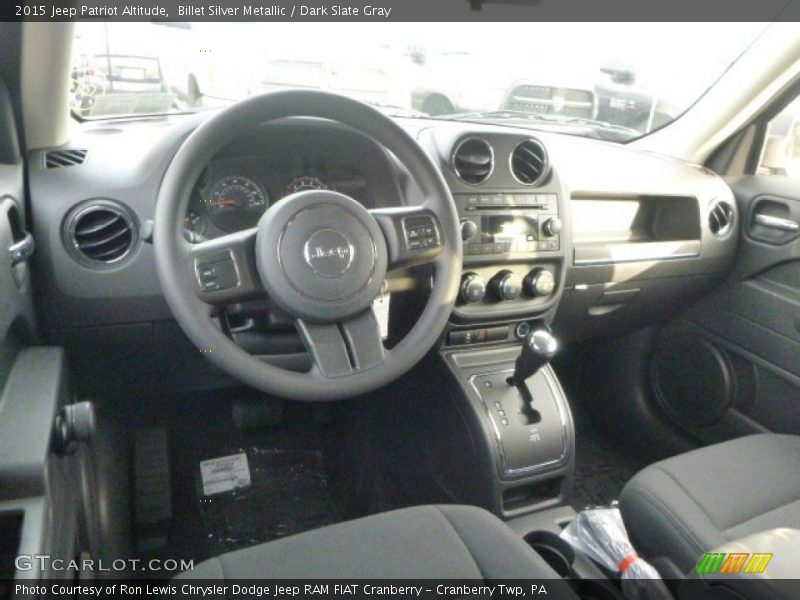 Billet Silver Metallic / Dark Slate Gray 2015 Jeep Patriot Altitude