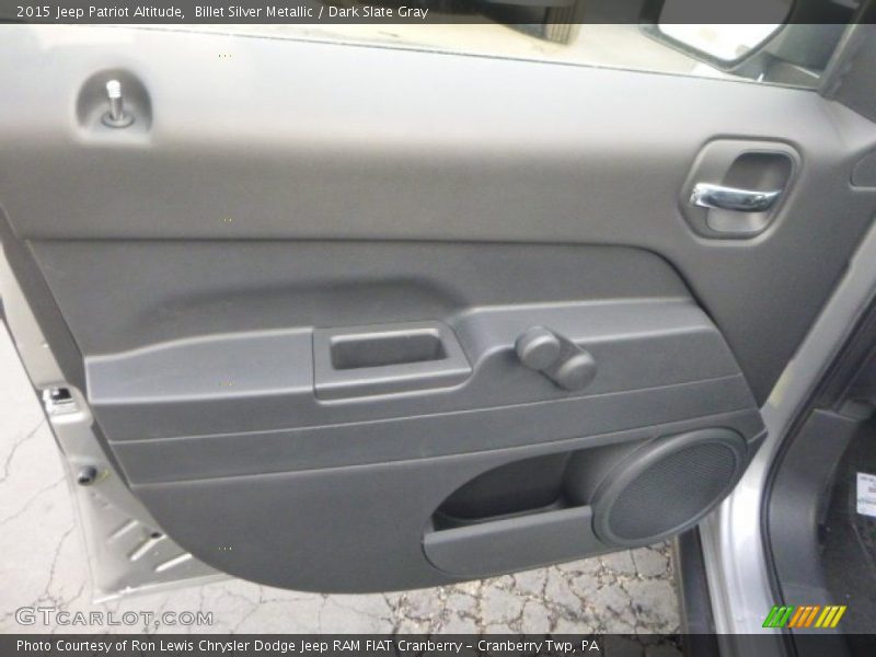 Billet Silver Metallic / Dark Slate Gray 2015 Jeep Patriot Altitude
