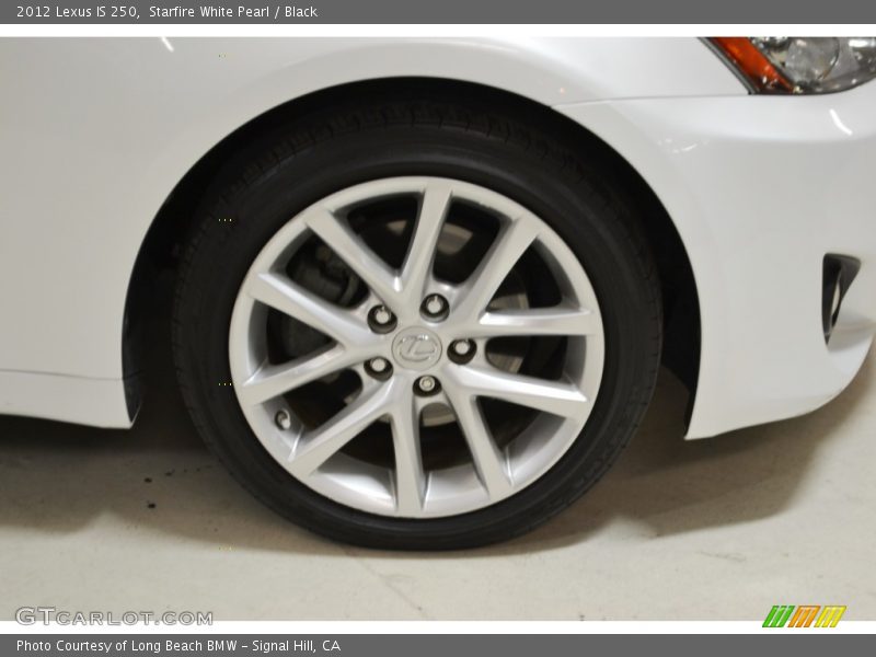 Starfire White Pearl / Black 2012 Lexus IS 250