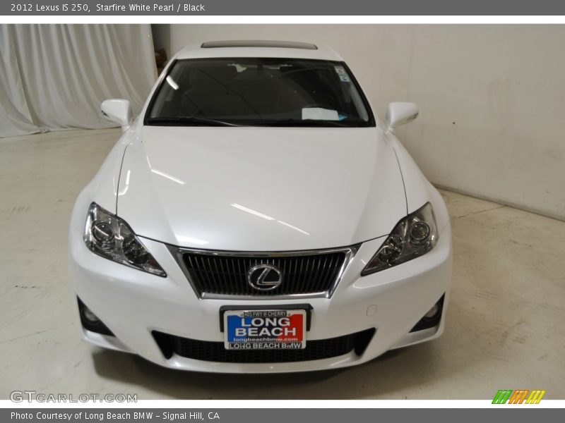 Starfire White Pearl / Black 2012 Lexus IS 250