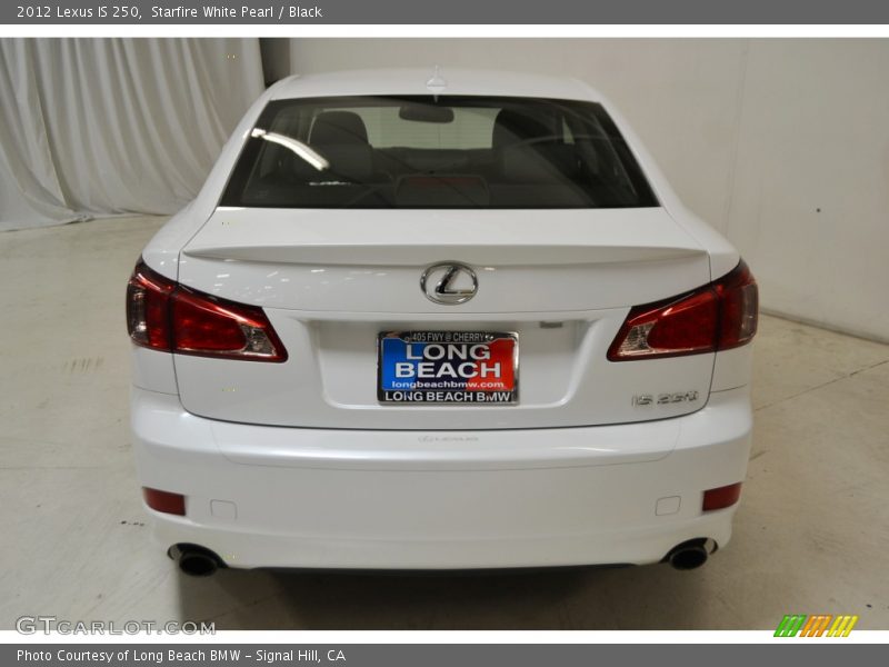 Starfire White Pearl / Black 2012 Lexus IS 250