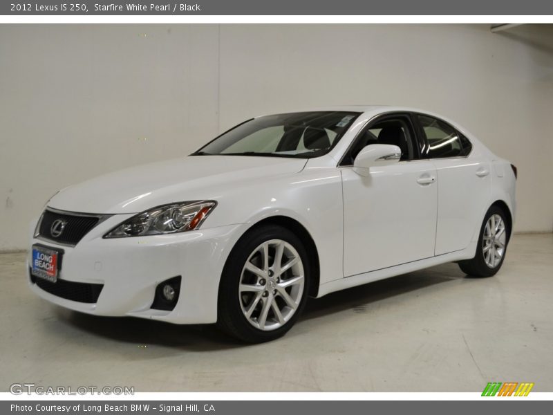 Starfire White Pearl / Black 2012 Lexus IS 250