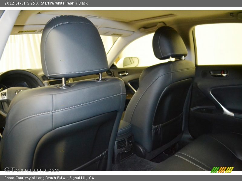 Starfire White Pearl / Black 2012 Lexus IS 250