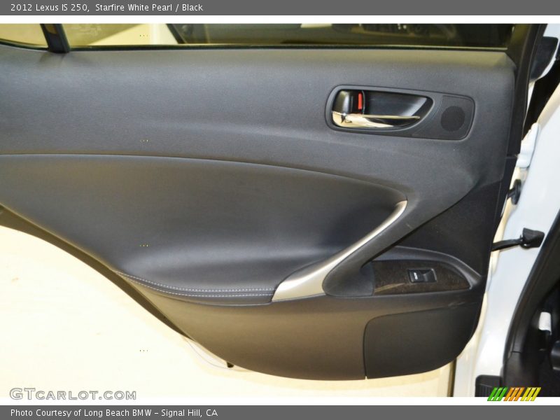 Starfire White Pearl / Black 2012 Lexus IS 250
