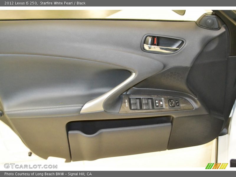 Starfire White Pearl / Black 2012 Lexus IS 250