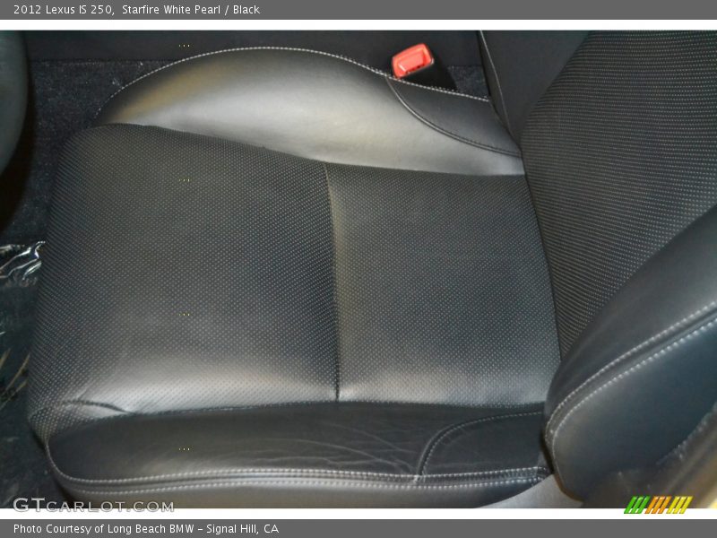 Starfire White Pearl / Black 2012 Lexus IS 250