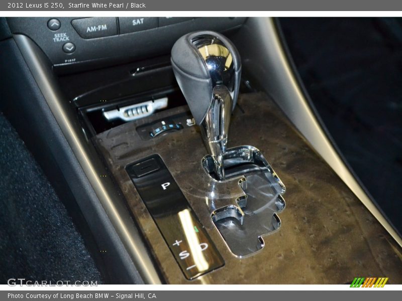 Starfire White Pearl / Black 2012 Lexus IS 250