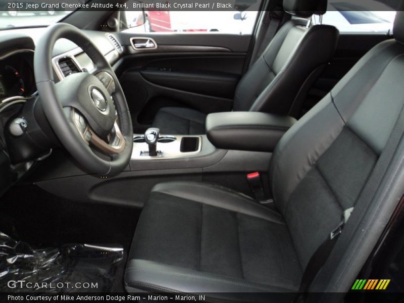 Brilliant Black Crystal Pearl / Black 2015 Jeep Grand Cherokee Altitude 4x4
