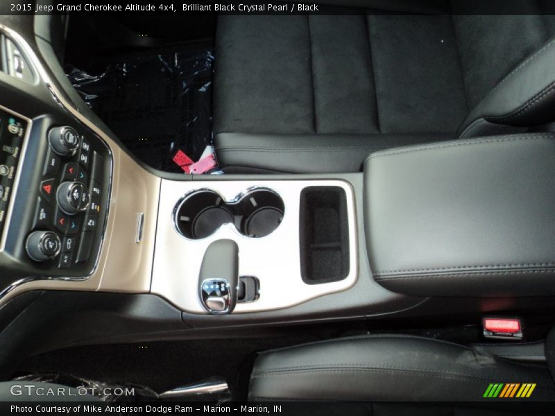 Brilliant Black Crystal Pearl / Black 2015 Jeep Grand Cherokee Altitude 4x4