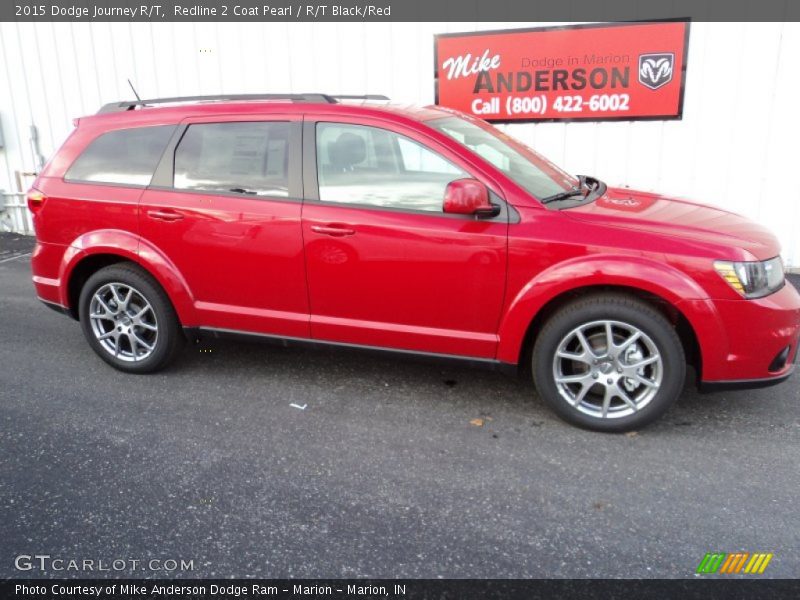 Redline 2 Coat Pearl / R/T Black/Red 2015 Dodge Journey R/T