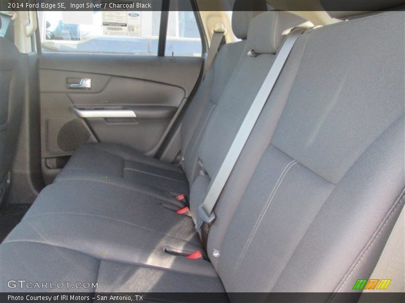 Ingot Silver / Charcoal Black 2014 Ford Edge SE