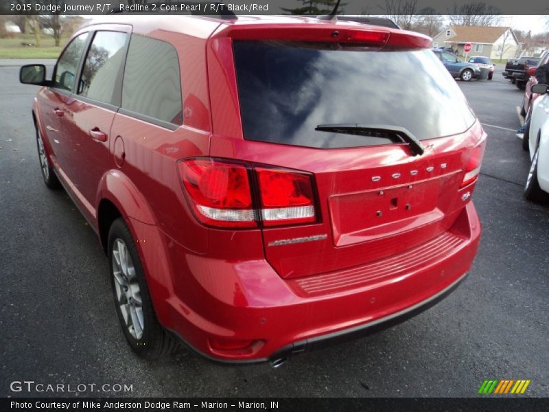Redline 2 Coat Pearl / R/T Black/Red 2015 Dodge Journey R/T