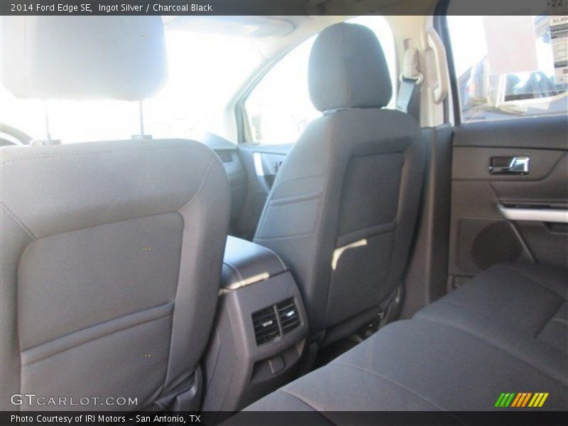 Ingot Silver / Charcoal Black 2014 Ford Edge SE