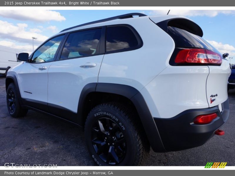 Bright White / Trailhawk Black 2015 Jeep Cherokee Trailhawk 4x4