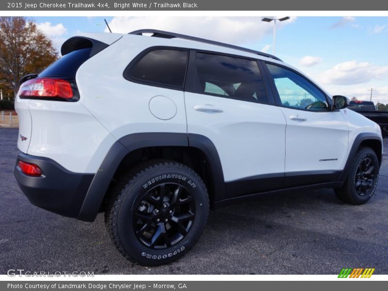 Bright White / Trailhawk Black 2015 Jeep Cherokee Trailhawk 4x4