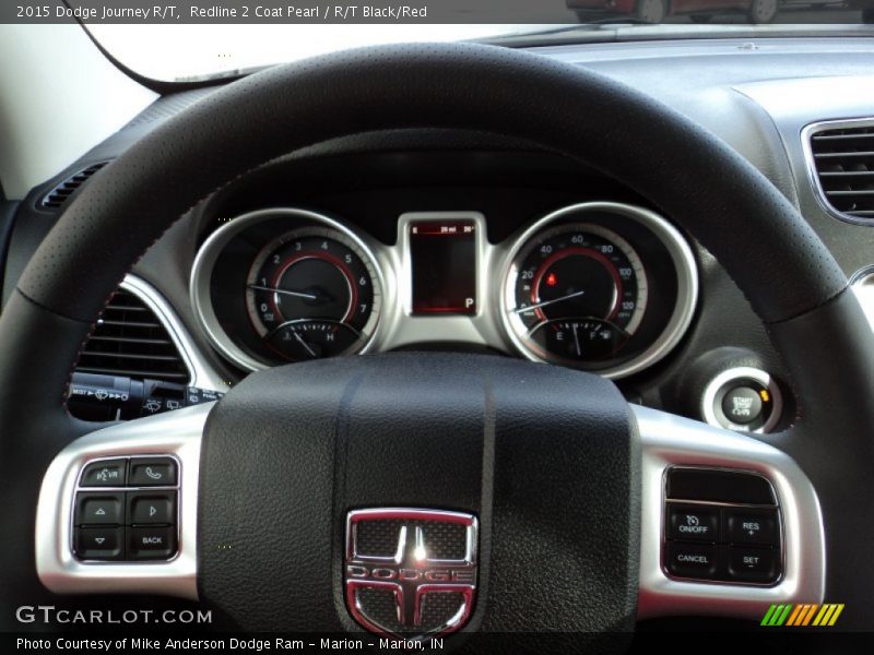 Redline 2 Coat Pearl / R/T Black/Red 2015 Dodge Journey R/T