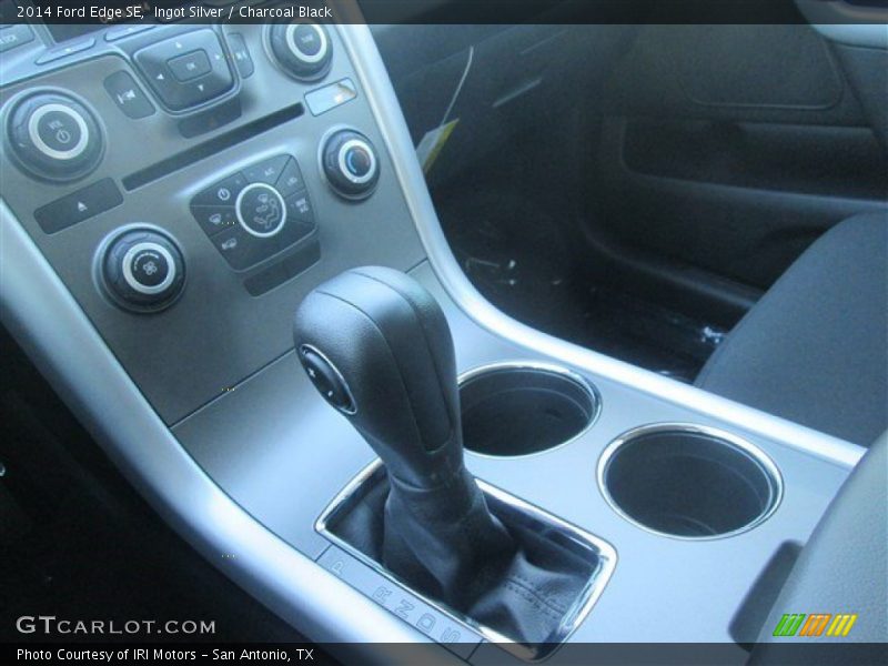 Ingot Silver / Charcoal Black 2014 Ford Edge SE