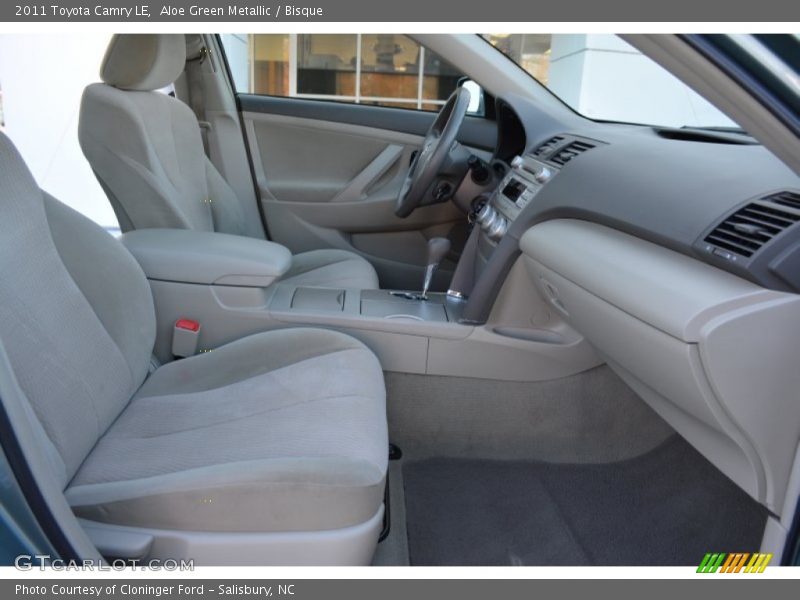 Aloe Green Metallic / Bisque 2011 Toyota Camry LE