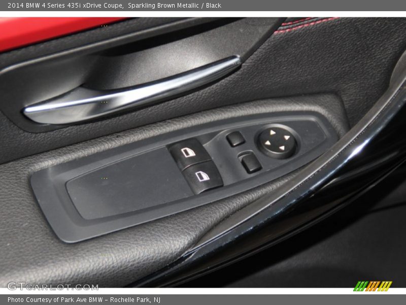 Sparkling Brown Metallic / Black 2014 BMW 4 Series 435i xDrive Coupe