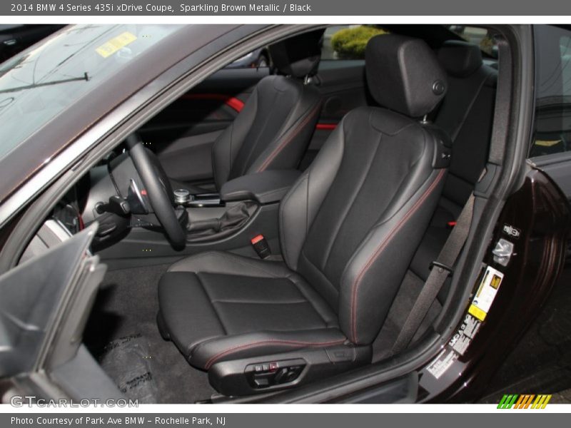 Sparkling Brown Metallic / Black 2014 BMW 4 Series 435i xDrive Coupe