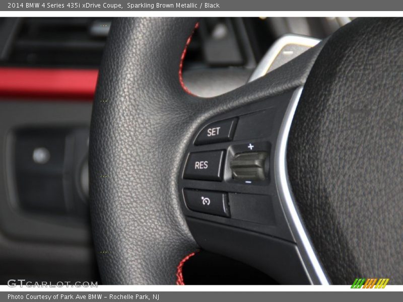 Sparkling Brown Metallic / Black 2014 BMW 4 Series 435i xDrive Coupe