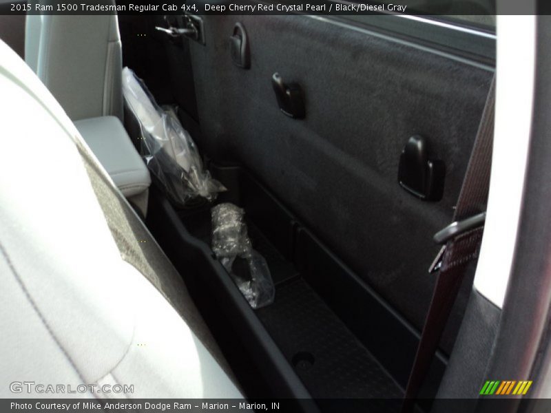 Deep Cherry Red Crystal Pearl / Black/Diesel Gray 2015 Ram 1500 Tradesman Regular Cab 4x4