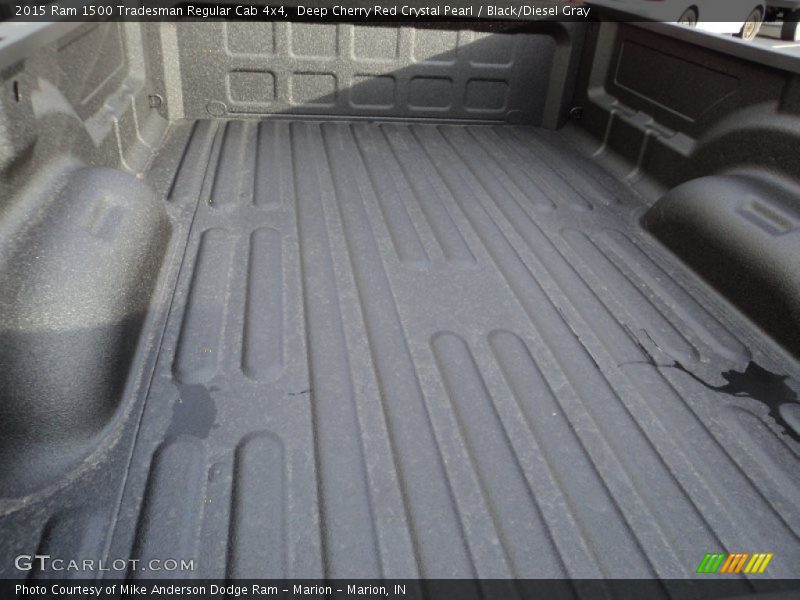 Deep Cherry Red Crystal Pearl / Black/Diesel Gray 2015 Ram 1500 Tradesman Regular Cab 4x4