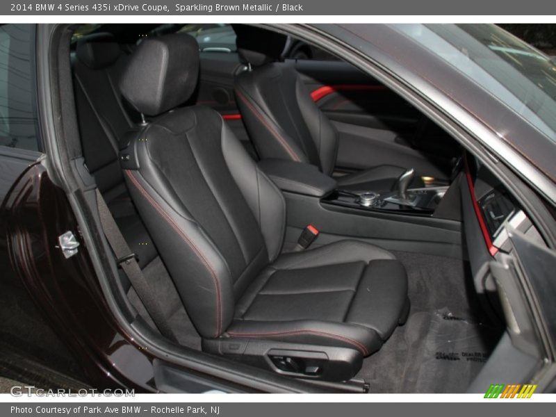 Sparkling Brown Metallic / Black 2014 BMW 4 Series 435i xDrive Coupe