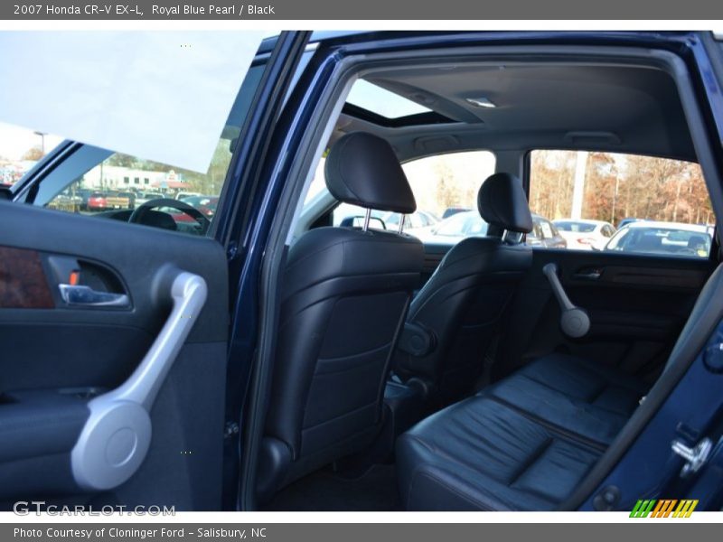 Royal Blue Pearl / Black 2007 Honda CR-V EX-L