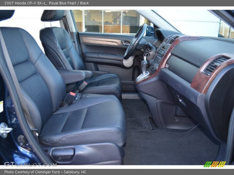 Royal Blue Pearl / Black 2007 Honda CR-V EX-L