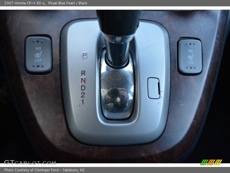 Royal Blue Pearl / Black 2007 Honda CR-V EX-L