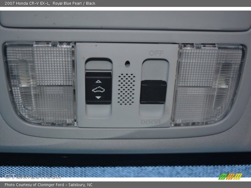 Royal Blue Pearl / Black 2007 Honda CR-V EX-L