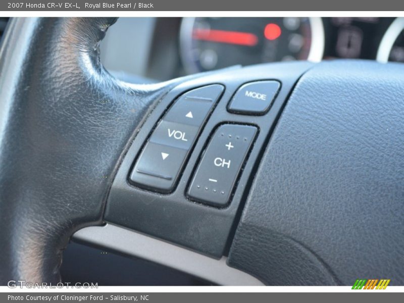 Royal Blue Pearl / Black 2007 Honda CR-V EX-L