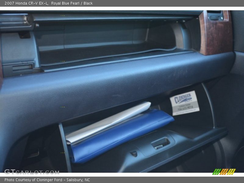 Royal Blue Pearl / Black 2007 Honda CR-V EX-L