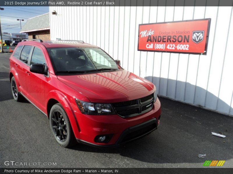 Redline 2 Coat Pearl / Black 2015 Dodge Journey SXT Plus AWD