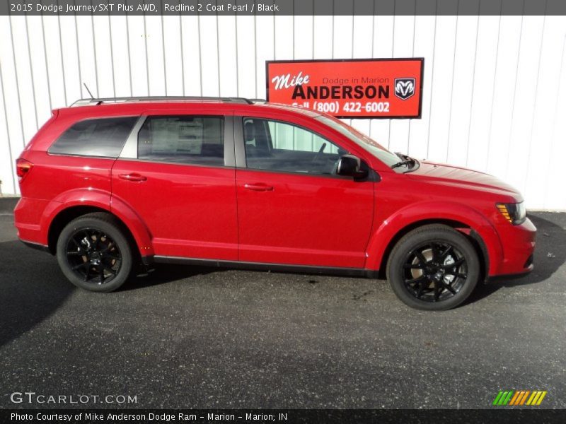 Redline 2 Coat Pearl / Black 2015 Dodge Journey SXT Plus AWD