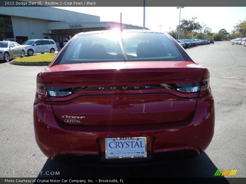 Redline 2-Coat Pearl / Black 2013 Dodge Dart SE