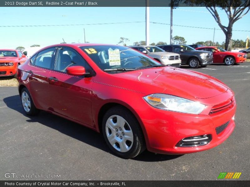 Redline 2-Coat Pearl / Black 2013 Dodge Dart SE