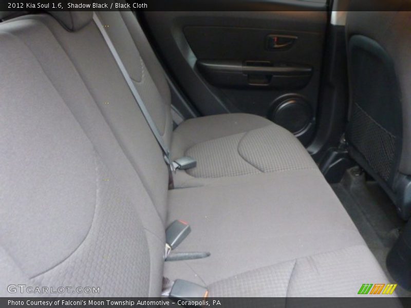 Shadow Black / Black Cloth 2012 Kia Soul 1.6