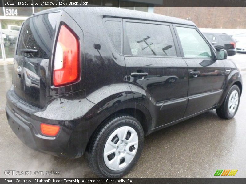 Shadow Black / Black Cloth 2012 Kia Soul 1.6