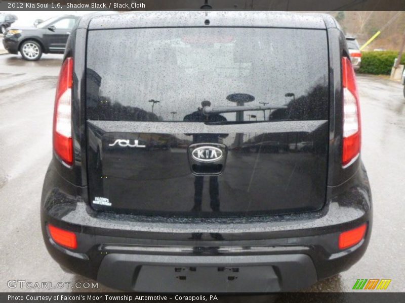 Shadow Black / Black Cloth 2012 Kia Soul 1.6