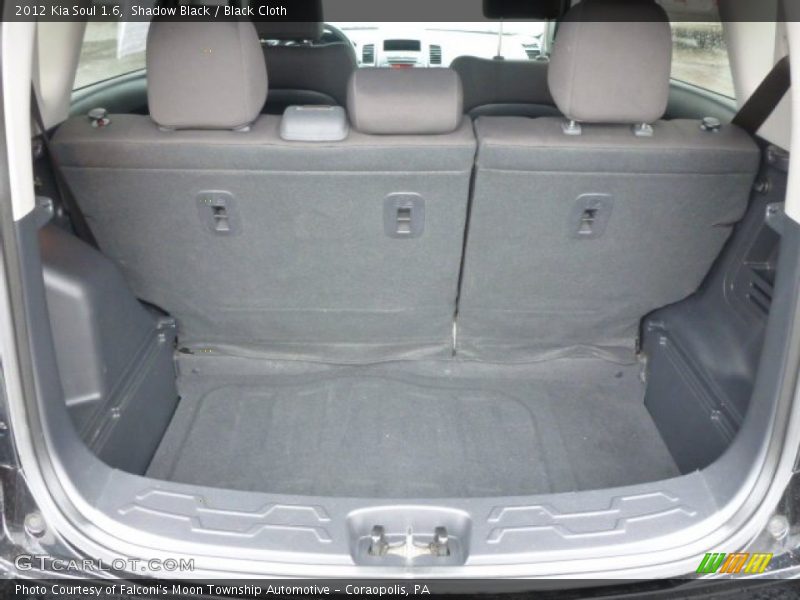 Shadow Black / Black Cloth 2012 Kia Soul 1.6