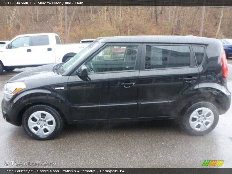 Shadow Black / Black Cloth 2012 Kia Soul 1.6