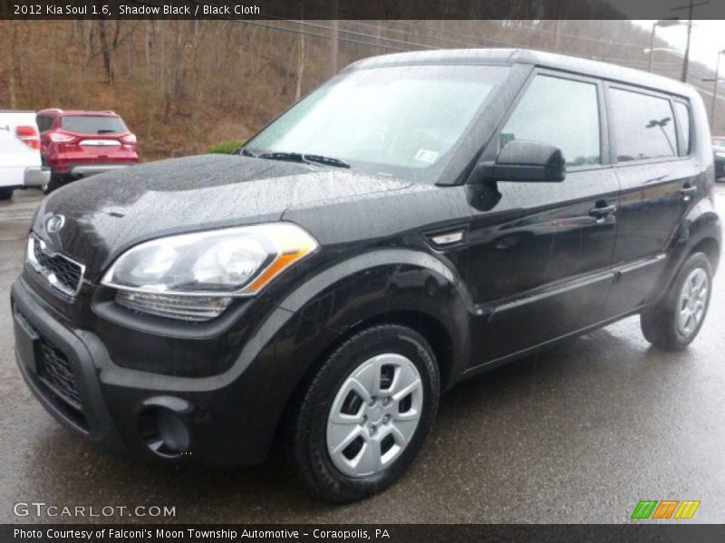 Shadow Black / Black Cloth 2012 Kia Soul 1.6