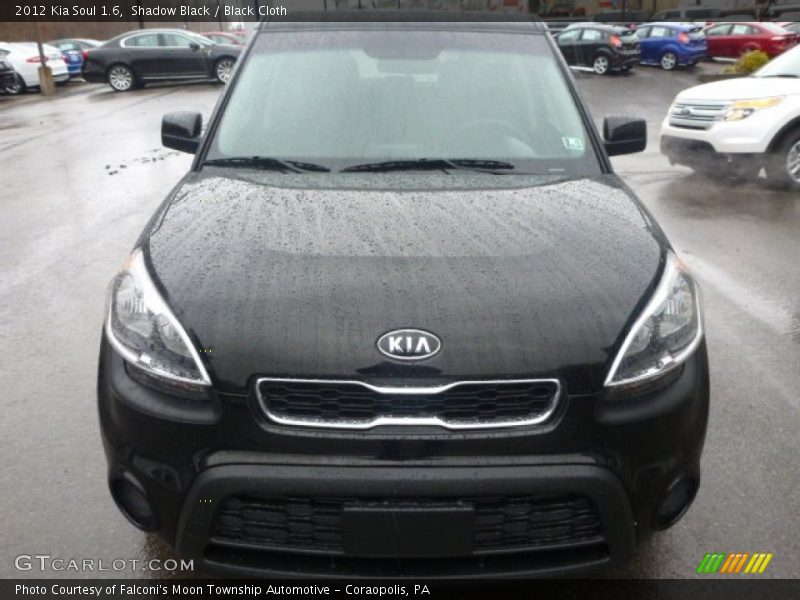 Shadow Black / Black Cloth 2012 Kia Soul 1.6
