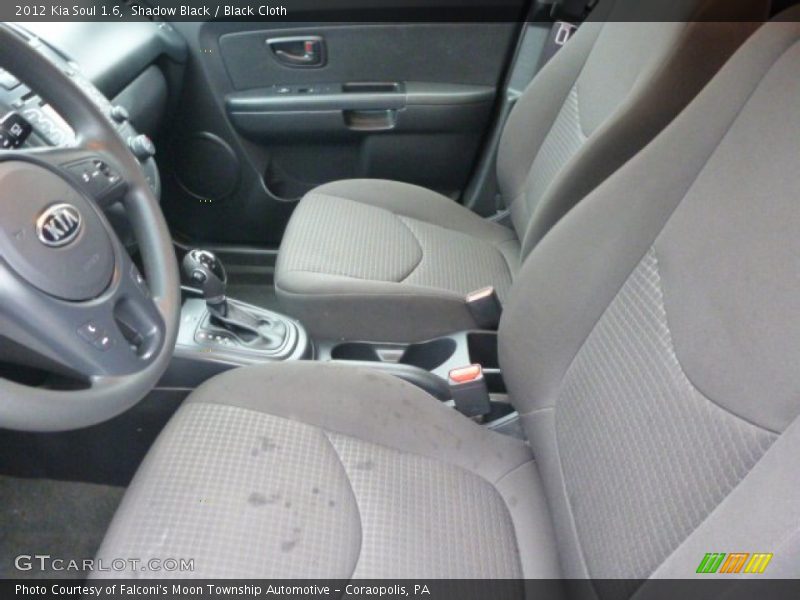 Shadow Black / Black Cloth 2012 Kia Soul 1.6