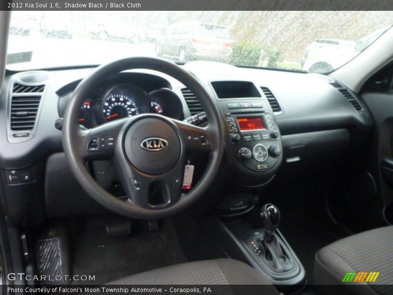 Shadow Black / Black Cloth 2012 Kia Soul 1.6