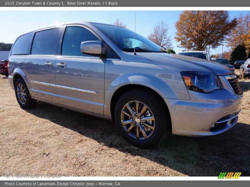 Billet Silver Metallic / S Black 2015 Chrysler Town & Country S