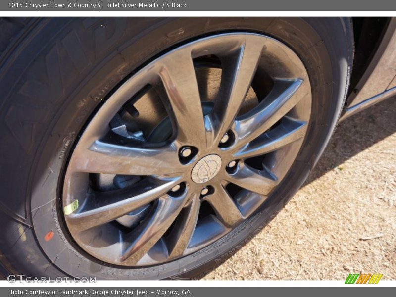 Billet Silver Metallic / S Black 2015 Chrysler Town & Country S